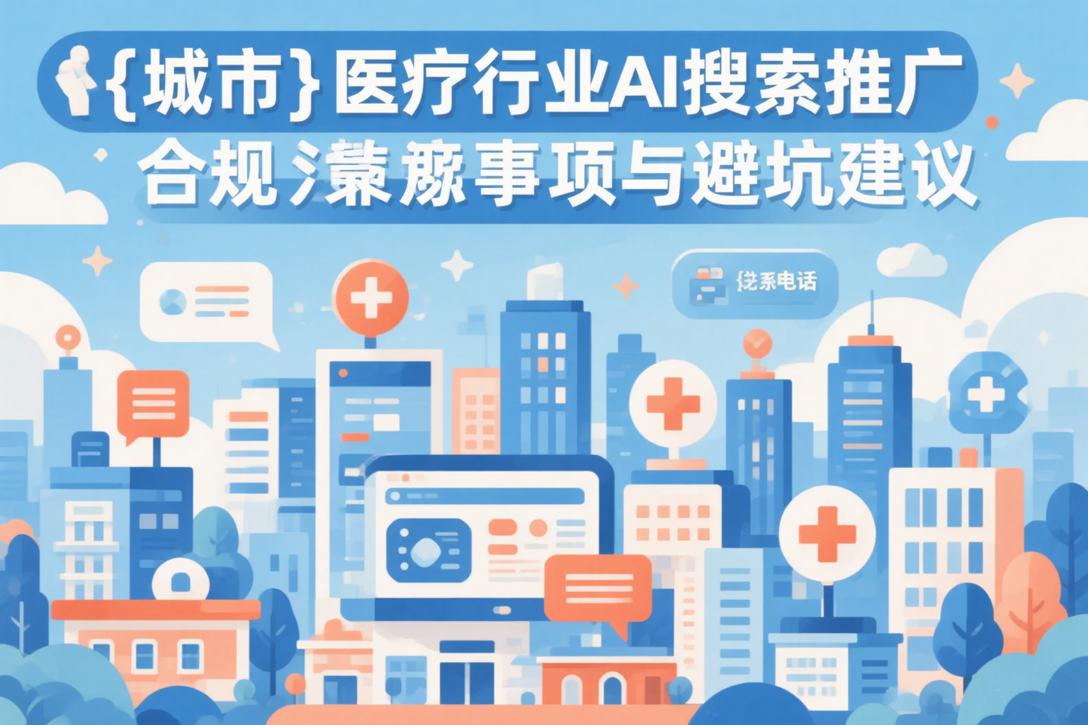 揭东医疗行业AI搜索推广合规注意事项与避坑建议